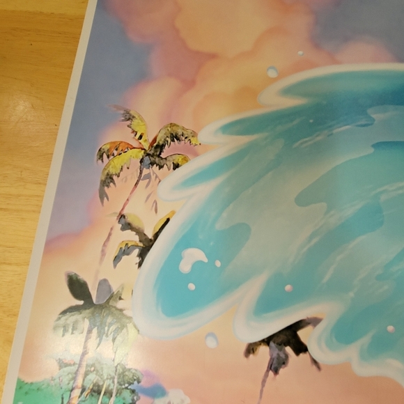 Lilo & Stitch Surfing Poster Full Color, Glossy W 24" in X H 36" in - Picture 4 of 9